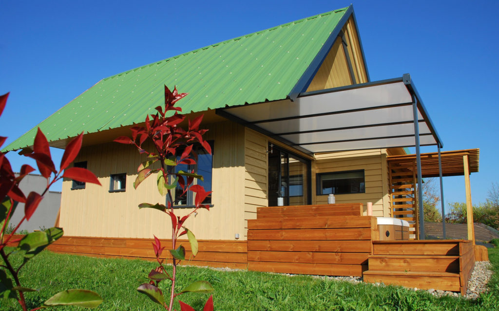 Chalet vue extérieure